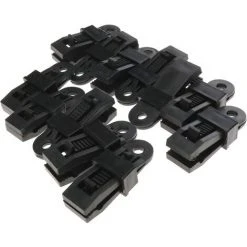 FLYME Lot De 24 Clips De Fixation Réutilisables Pour Auvent De Camping -Pergola Soldes 57482202 3