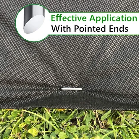 READCLY 50 Piquets De Jardin En Acier Galvanisé Piquets De Paillage Forme De U Piquets De Fixation De Tente 3 Mm D'épaisseur 15 Longue/4 Large Pour Fixer Le Tissu De Mauvaises Herbes Les Feuilles De Sol 7 READCLY 50 Piquets De Jardin En Acier Galvanisé Piquets De Paillage Forme De U Piquets De Fixation De Tente 3 Mm D'épaisseur 15 Longue/4 Large Pour Fixer Le Tissu De Mauvaises Herbes Les Feuilles De Sol – Image 5