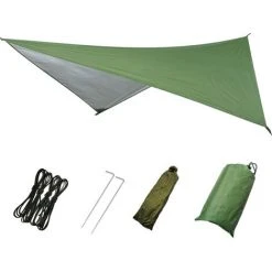 SUPERSELLER Fournitures De Plein Air Multifonctionnel Imperméable Crème Solaire Camping Plage Ombre Tente Extérieure - 230 Fois 210cm - Vert