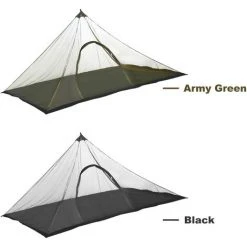 SUPERSELLER Tente De Camping Avec Sac De Transport Résistant à L'eau En Plein Air Tente En Maille Pour La Randonnée Randonnée Camping Pêche -Pergola Soldes 57567303 5