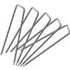 ABCRITAL Ancrages Au Sol Et Agrafes De Jardin Antirouille - Fixation De La Toison De Mauvaises Herbes, Ø 3,8 Mm 25 Mm Ancres Au Sol Durables Pour Clôtures, Tuyaux, Plantes, 200 Mm De Long (50) -Pergola Soldes 57637031 1