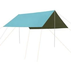 ASUPERMALL Auvent D'ombrage Extérieur Avec Sac De Transport Léger Tente De Camping Auvent De Plage Pour Camping Pique-nique Pêche Barbecue Fête Dans L'arrière-cour, Vert