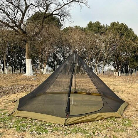 Tente Tipi 1 à 2 Personnes Pour Extérieur, Camping, Randonnée, Abri Chauffant, Cheminée, Facile à Installer Tente De Réception Et Barnum LITZEE 6 Tente Tipi 1 à 2 Personnes Pour Extérieur, Camping, Randonnée, Abri Chauffant, Cheminée, Facile à Installer Tente De Réception Et Barnum LITZEE – Image 4