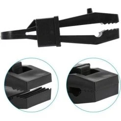 FLYME 10pcs Haute Résistance En Plastique Pince Pince Clips De Verrouillage Lourds Clips De Bâche Pour Le Camping En Plein Air -Pergola Soldes 57686001 4