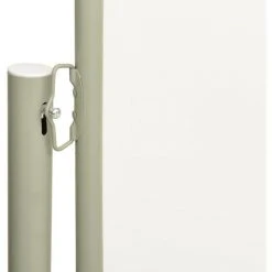 ASUPERMALL Auvent Latéral Rétractable De Patio 140x600 Cm Crème -Pergola Soldes 57734333 3