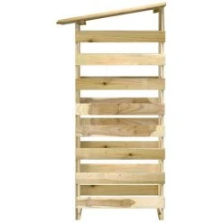 ASUPERMALL Pergolas Avec Toits 2 Pcs 100x90x200 Cm Bois De Pin Imprégné -Pergola Soldes 57734707 5