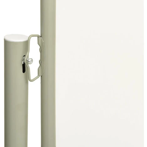 ASUPERMALL Auvent Latéral Rétractable De Patio 220x600 Cm Crème 5 ASUPERMALL Auvent Latéral Rétractable De Patio 220x600 Cm Crème – Image 3