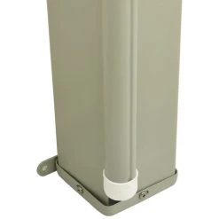 ASUPERMALL Auvent Latéral Rétractable De Patio 220x300 Cm Gris -Pergola Soldes 57739909 5