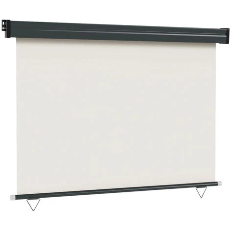 ASUPERMALL Auvent Latéral De Balcon 117x250 Cm Crème 7 ASUPERMALL Auvent Latéral De Balcon 117x250 Cm Crème – Image 5