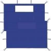 TRUE DEAL Parois Latérales De Belvédère Avec Fenêtres 2 Pcs Bleu 2 TRUE DEAL Parois Latérales De Belvédère Avec Fenêtres 2 Pcs Bleu -Pergola Soldes 57824025 1