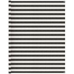 TRUE DEAL Tapis De Tente 250x300 Cm Anthracite Et Blanc