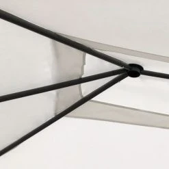 TRUE DEAL Belvédère Avec Revêtement De Poteaux 3x4x2,6 M Crème 160 G/m² -Pergola Soldes 57827664 3