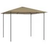 TRUE DEAL Belvédère 3x3x2,6 M Taupe 160 G/m² 2 TRUE DEAL Belvédère 3x3x2,6 M Taupe 160 G/m² -Pergola Soldes 57827672 1