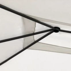 TRUE DEAL Belvédère 3x4x2,6 M Crème 160 G/m² -Pergola Soldes 57831589 3