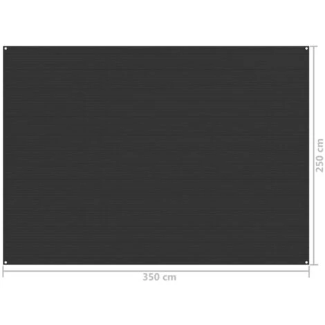 TRUE DEAL Tapis De Tente 250x350 Cm Anthracite 6 TRUE DEAL Tapis De Tente 250x350 Cm Anthracite – Image 4