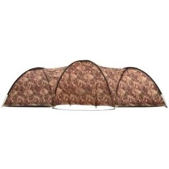 TRUE DEAL Tente Igloo De Camping 650x240x190 Cm 8 Personnes Camouflage -Pergola Soldes 57839981 4