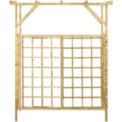 TRUE DEAL Pergola De Jardin Pour Poubelles Doubles Bois De Pin Imprégné -Pergola Soldes 57845253 3