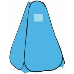 TRUE DEAL Tente De Douche Escamotable Bleu -Pergola Soldes 57847607 4