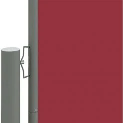 INLIFE Auvent Latéral Rétractable Rouge 160x1200 Cm -Pergola Soldes 57884969 3