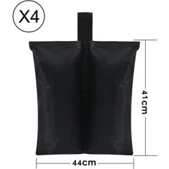 GUAZHUNIFR Lot De 4 Sacs De Sable 600D Très Résistants, Pour Pieds De Tente De Terrasse, Parasol D'extérieur, échelle De Piscine 8 GUAZHUNIFR Lot De 4 Sacs De Sable 600D Très Résistants, Pour Pieds De Tente De Terrasse, Parasol D'extérieur, échelle De Piscine -Pergola Soldes 57885327 2