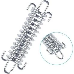 MACARON Tente Corde Résistante, Boucle De Corde Pour Tente En Acier Inoxydable Pour La Randonnée Camping Pêche Pique Nique Voyager 10pcs LO-Ron -Pergola Soldes 57915786 3