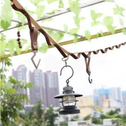 DONTODENT Suspension Extérieure Multifonctionnel Ruban Multifonctionnel Lanière De Tente En Cuir PU - Crochets En Métal Marron + Marron * 5 7 DONTODENT Suspension Extérieure Multifonctionnel Ruban Multifonctionnel Lanière De Tente En Cuir PU - Crochets En Métal Marron + Marron * 5 -Pergola Soldes 58058046 3