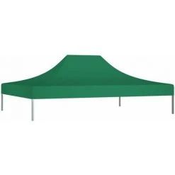 LITZEE Tente De Réception Et Barnum Toit De Tente De Reception 4,5x3 M Vert 270 G/m² 9 LITZEE Tente De Réception Et Barnum Toit De Tente De Reception 4,5x3 M Vert 270 G/m² -Pergola Soldes 58114238 3