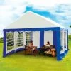TERRE JARDIN Tente De Réception Avec Murs - 4 X 6 M -Pergola Soldes 58228972 1