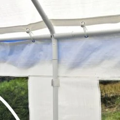 TERRE JARDIN Tente De Réception Avec Murs - 4 X 6 M -Pergola Soldes 58228972 2