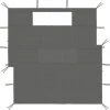 INLIFE Parois Latérales De Belvédère Avec Fenêtres 2 Pcs Anthracite 2 INLIFE Parois Latérales De Belvédère Avec Fenêtres 2 Pcs Anthracite -Pergola Soldes 58274774 1