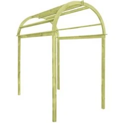 INLIFE Arche à Treillis 125x150x235 Cm Bois De Pin Imprégné 8 INLIFE Arche à Treillis 125x150x235 Cm Bois De Pin Imprégné -Pergola Soldes 58276376 2