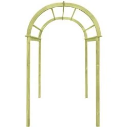 INLIFE Arche à Treillis 125x150x235 Cm Bois De Pin Imprégné 9 INLIFE Arche à Treillis 125x150x235 Cm Bois De Pin Imprégné -Pergola Soldes 58276376 3