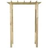 INLIFE Arche Pour Rosiers 150 X 50 X 200 Cm Bois Imprégné 1 INLIFE Arche Pour Rosiers 150 X 50 X 200 Cm Bois Imprégné -Pergola Soldes 58276395 1