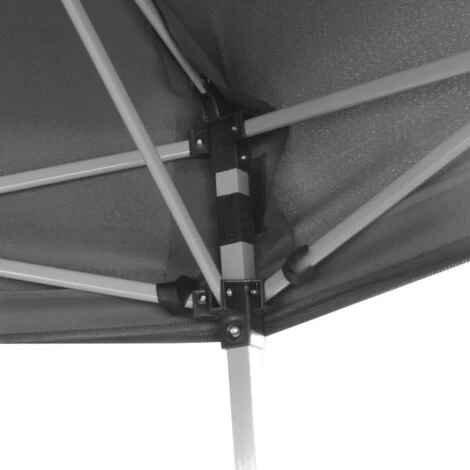 INLIFE Chapiteau Hexagonal Avec 6 Parois Latérales Gris 3,6 X 3,1 M 7 INLIFE Chapiteau Hexagonal Avec 6 Parois Latérales Gris 3,6 X 3,1 M – Image 5