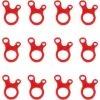 PERLE RARE Tendeur De Corde Tendeur Camping En Alliage D'Aluminium Crochet Ajusteur De Corde Durable Antidérapant Pour Tente Bâche Randonnée Camping（Rouge (Forme D'escargot)） -Pergola Soldes 58303049 1