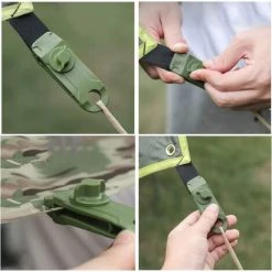 PERLE RARE Pince Clips De Tente Clips De Bâche Avec œillet Clips Fixation Coupe-Vent Pour Auvent Tarp Camping En Plein Air -Pergola Soldes 58303372 3