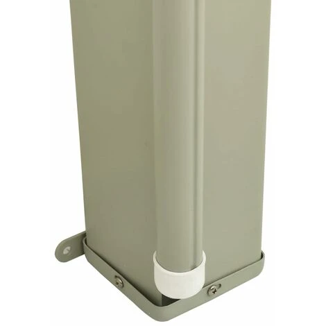 VidaXL Auvent Latéral Rétractable De Patio 160x300 Cm Noir - Noir 7 VidaXL Auvent Latéral Rétractable De Patio 160x300 Cm Noir - Noir – Image 5