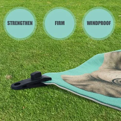 REGALI Clip De Bâche, Tente Pince Bâche, Mousqueton, Corde élastique, Pour Bâche, Camping, Auvents, La Couverture De Voiture, Lot De 10 (20Pcs) 7 REGALI Clip De Bâche, Tente Pince Bâche, Mousqueton, Corde élastique, Pour Bâche, Camping, Auvents, La Couverture De Voiture, Lot De 10 (20Pcs) – Image 5