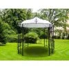 VENTE-UNIQUE.COM Kiosque De Jardin TILCARA En Métal Façon Fer Forgé D300 X H290cm - Noir - Noir 1 VENTE-UNIQUE.COM Kiosque De Jardin TILCARA En Métal Façon Fer Forgé D300 X H290cm - Noir - Noir -Pergola Soldes 58883444 1