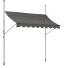 VITALISPA Marquise De Balcon 250x120cm Anthracite Enroulable -Pergola Soldes 59119762 1