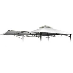 ELIOS PARASOLS Toile De Remplacement 3,3x3,3 Gazebo Antigua Remplacement De La Couverture