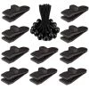 QERSTA Lot De 10 Clips De Bâche Clips D'auvent Tendeur Tendeur Élastique Pour Tentes, Capotes, Auvents, Bannières, Canotage -Pergola Soldes 59162449 1