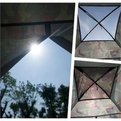 JOORRT Tente Pour Enfants Pour Jeu En Intérieur/extérieur 152 x 152 x 111 cm Motif Camouflage -Pergola Soldes 59171072 3