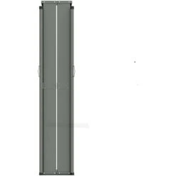 VidaXL Auvent Latéral Rétractable Noir 180x1000 Cm - Noir 10 VidaXL Auvent Latéral Rétractable Noir 180x1000 Cm - Noir -Pergola Soldes 59200288 4