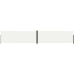 VidaXL Auvent Latéral Rétractable Crème 180x1000 Cm - Crème 8 VidaXL Auvent Latéral Rétractable Crème 180x1000 Cm - Crème -Pergola Soldes 59200289 2