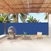 VidaXL Auvent Latéral Rétractable Bleu 180x1000 Cm - Bleu -Pergola Soldes 59200291 1