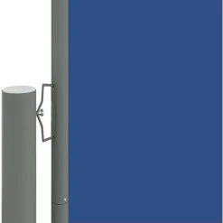 VidaXL Auvent Latéral Rétractable Bleu 180x1000 Cm - Bleu -Pergola Soldes 59200291 3