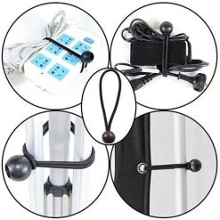 OUSUDELA Lot De 30 Pinces De Fixation Pour Tente, Tente, Auvent, Bannières, Bateau, Jardinage - Noir 9 OUSUDELA Lot De 30 Pinces De Fixation Pour Tente, Tente, Auvent, Bannières, Bateau, Jardinage - Noir -Pergola Soldes 59207224 3