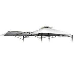 ELIOS PARASOLS Toile De Remplacement 3,3 X 3,3 Gazebo Antigua Avec Protection Anti-uv