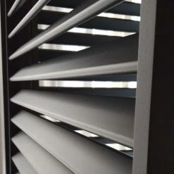 Chalet & Jardin Panneau Brise-vue Latéral à Ventelles 1 M Pour Pergola Bioclimatique OMBREA - Anthracite -Pergola Soldes 59411964 4